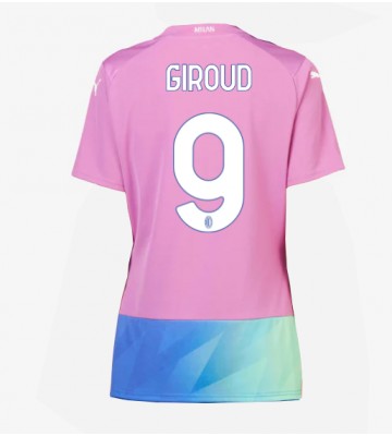 AC Milan Olivier Giroud #9 Replica Third Stadium Shirt for Women 2023-24 Short Sleeve
